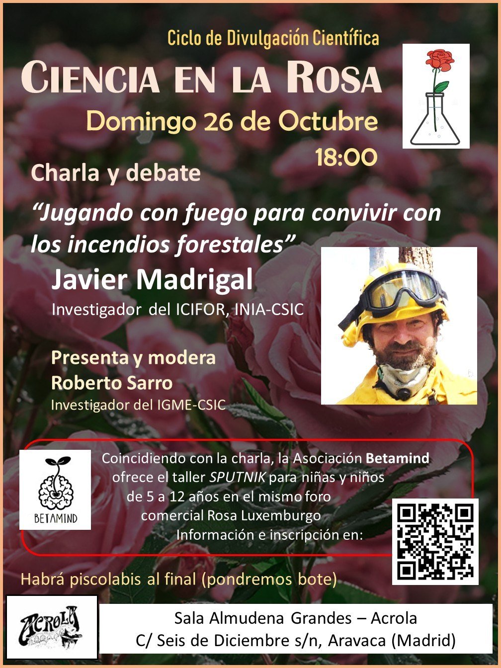 Jugando con fuego para convivir con los incendios forestales