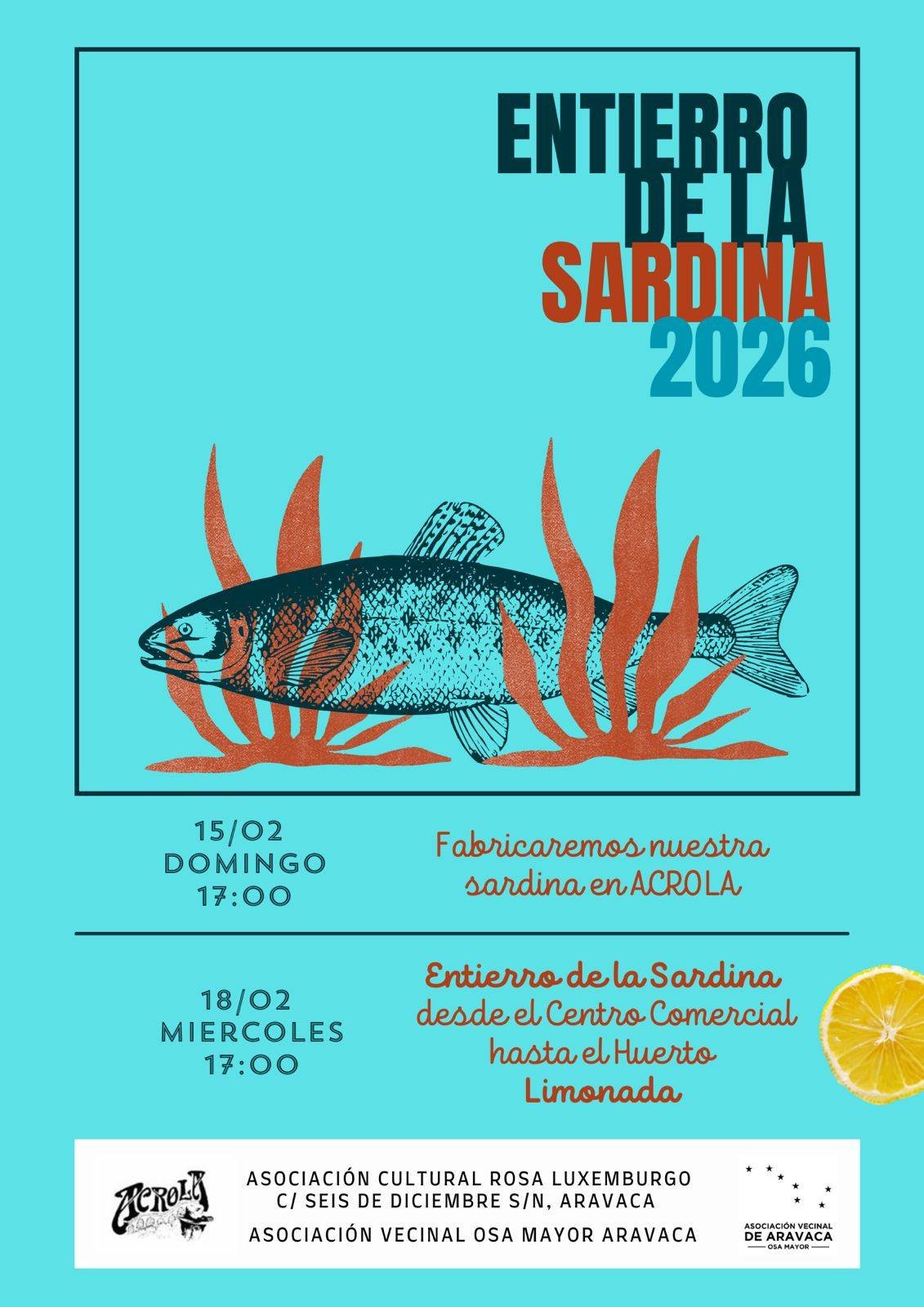 Entierro de la Sardina 2026