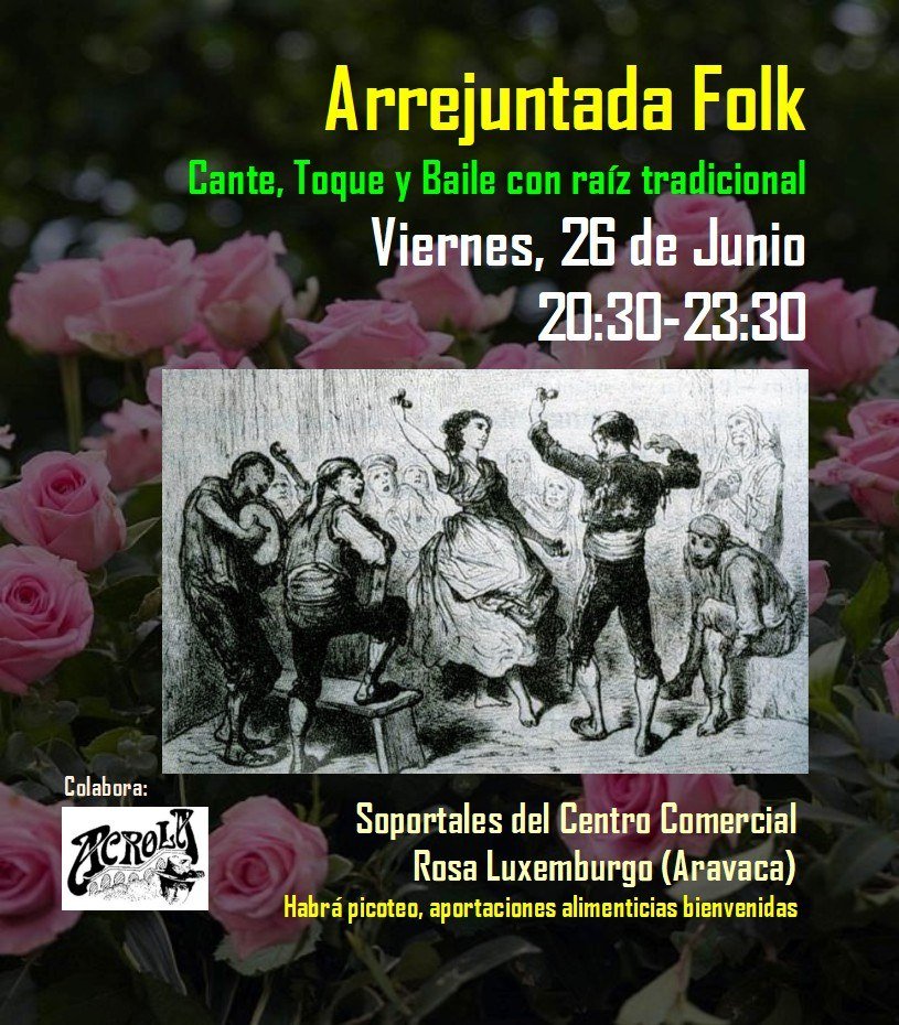 Arrejuntada Folk, junio de 2026