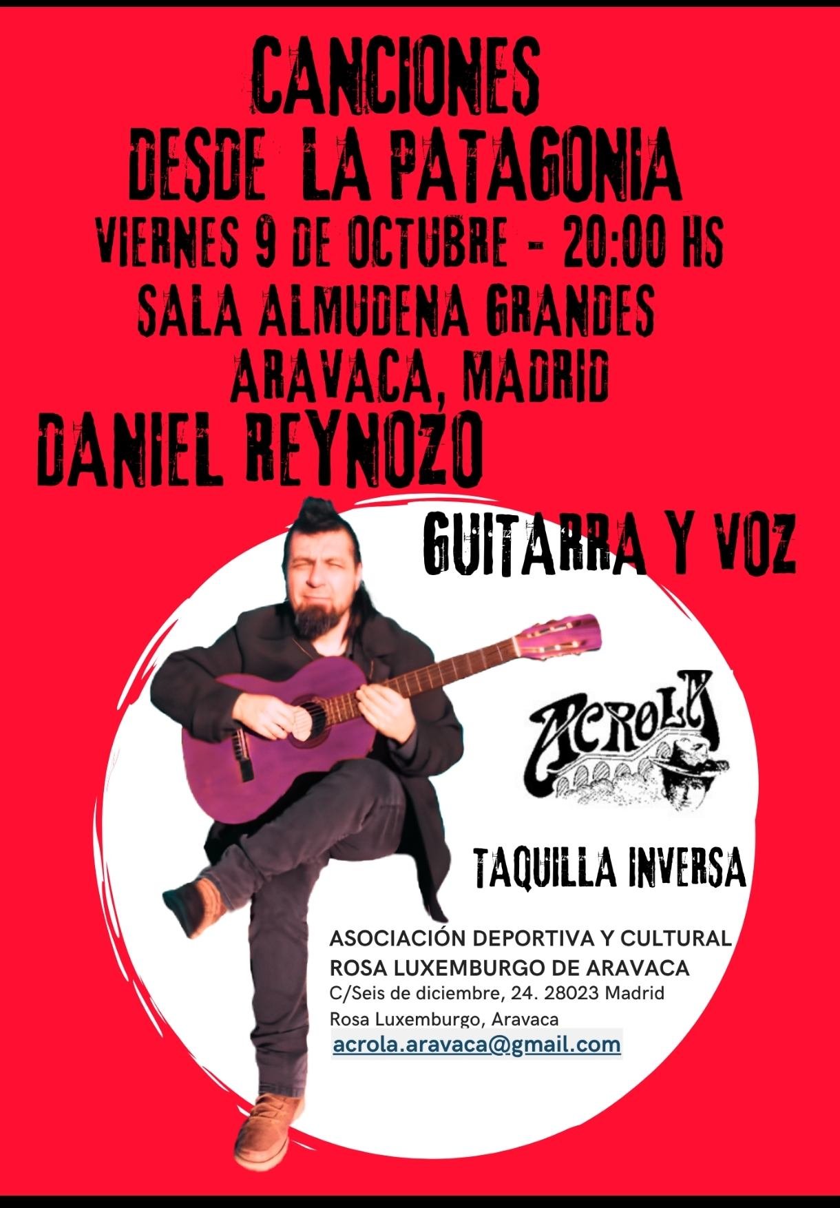 Canciones desde la Patagonia, con Daniel Reynozo