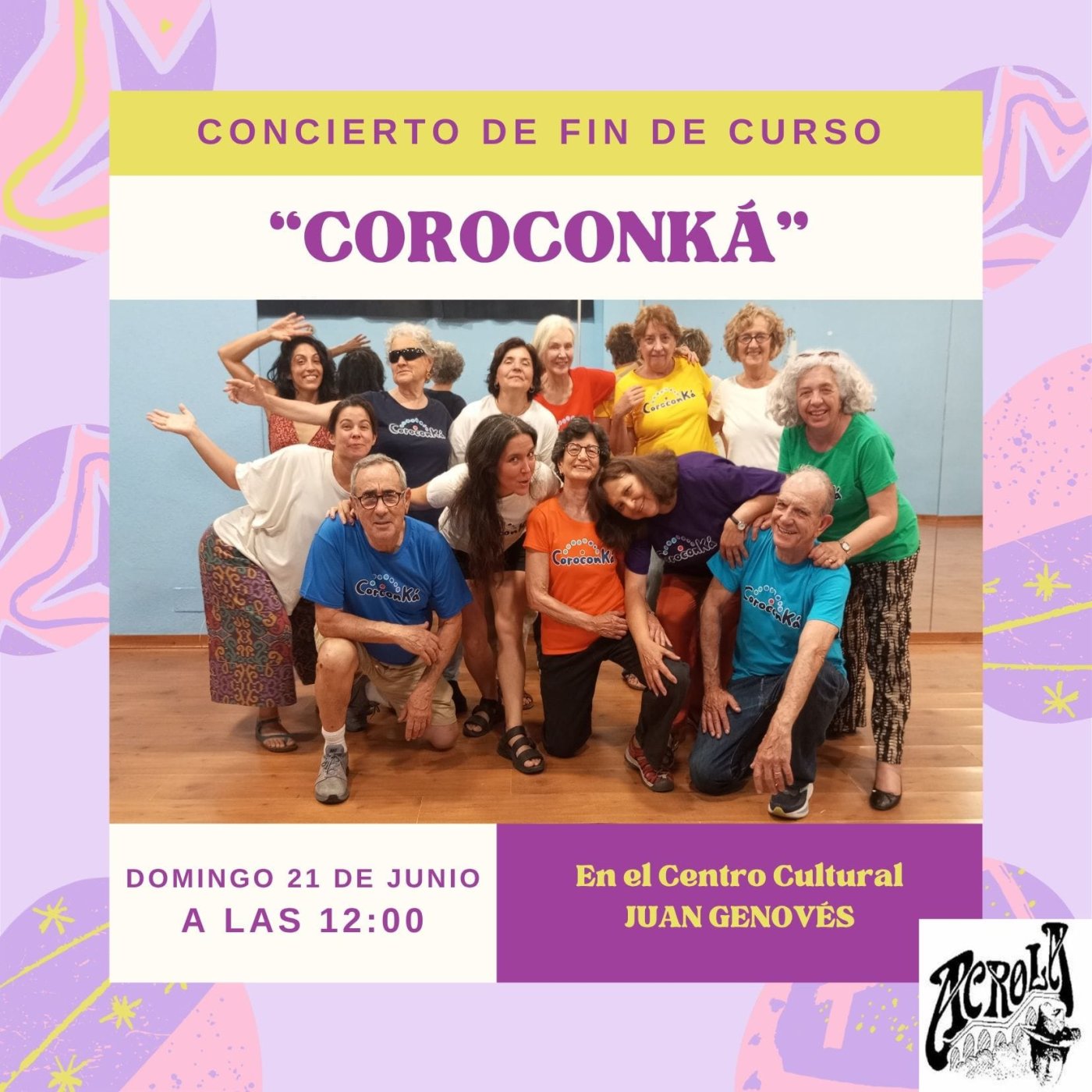 Concierto de fin de curso de CoroconKá