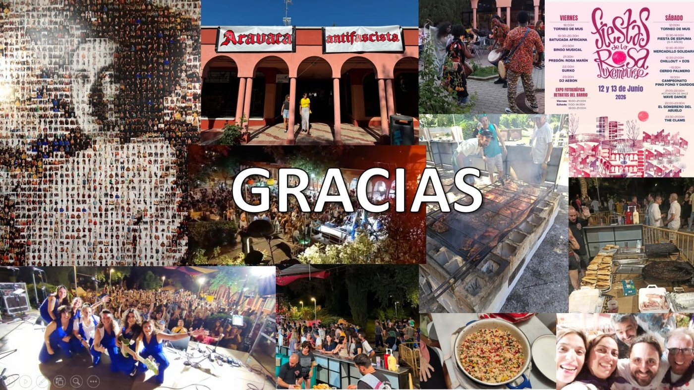 Gracias por unas Fiestas de la Rosa inolvidables